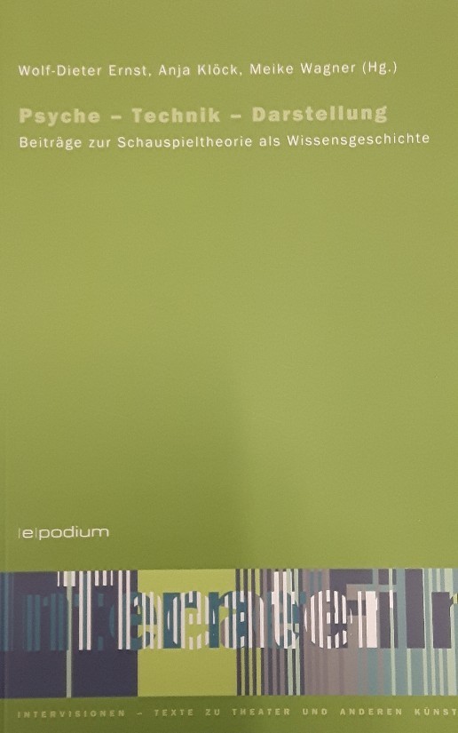 Foto: Buchcover: Psyche, Technik, Darstellung